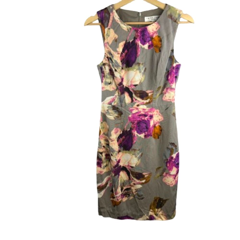 Trina Turk Kurdson Sleeveless Sheath Floral Mini Dress Size 4